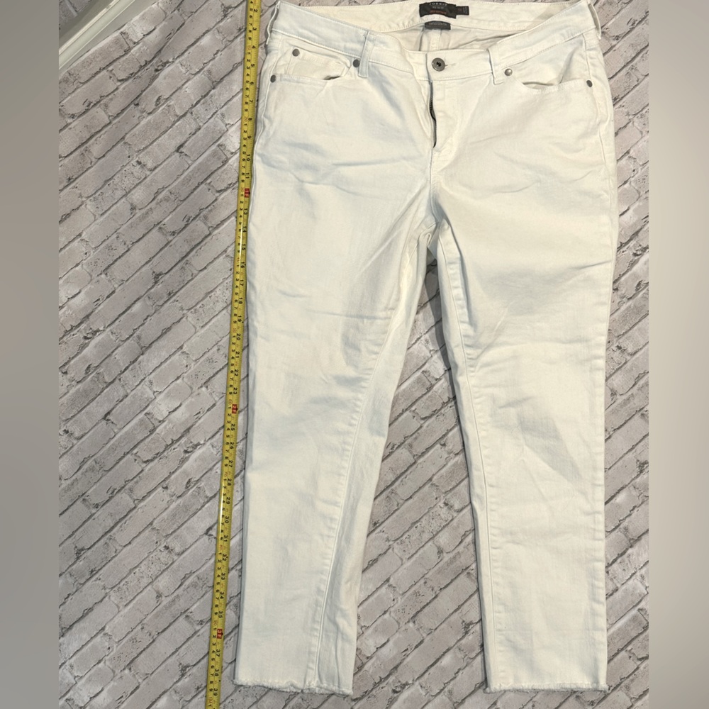 Crop Boyfriend Vintage Stretch
